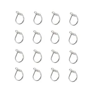 DNHCLL Pendientes de palanca de acero inoxidable 304 50