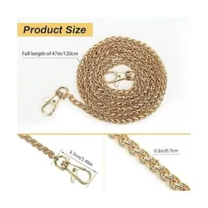 Luxiv Cadena de repuesto para monedero cadenas de