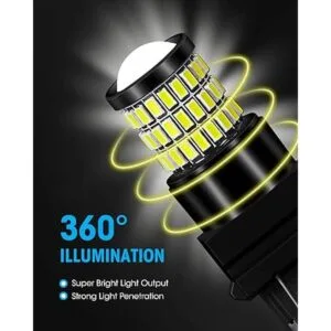 Foco LED Yorkim Ultra Bright 3157 Luces de freno LED_3