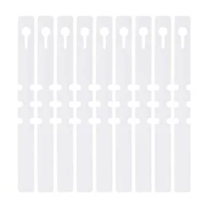 1000 etiquetas de identificación de árbol de plástico para