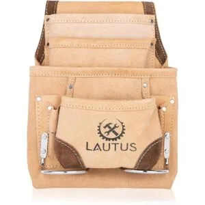 LAUTUS Bolsa de cuero para herramientas Carpintero_1