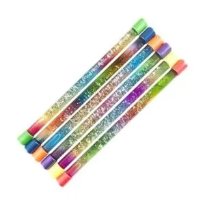 JARU Varita de bastón con purpurina 6 unidades de 12