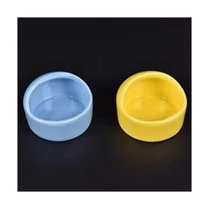 Cuenco de cerámica para hámster lateral degradado con