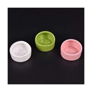 Cuenco de cerámica para hámster lateral degradado con