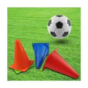 Mirepty Conos de tráfico de plástico de 7 pulgadas cono_4