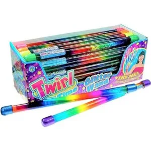 JARU Varita de bastón con purpurina 6 unidades de 12