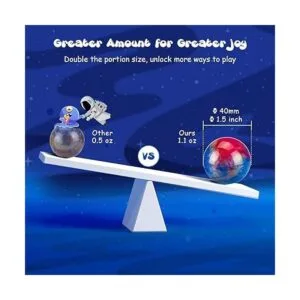 Joyjoz Paquete de 24 kits de bolas de slime galaxia con_3