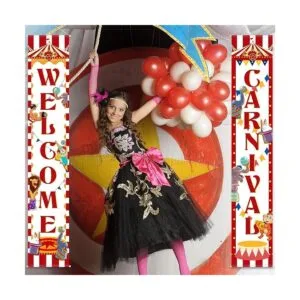 Cartel de decoración de carnaval circo fiesta de_2