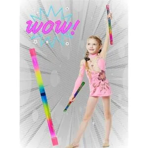 JARU Varita de bastón con purpurina 6 unidades de 12