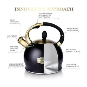 SUSTEAS Tetera silbante de acero inoxidable quirúrgico_2