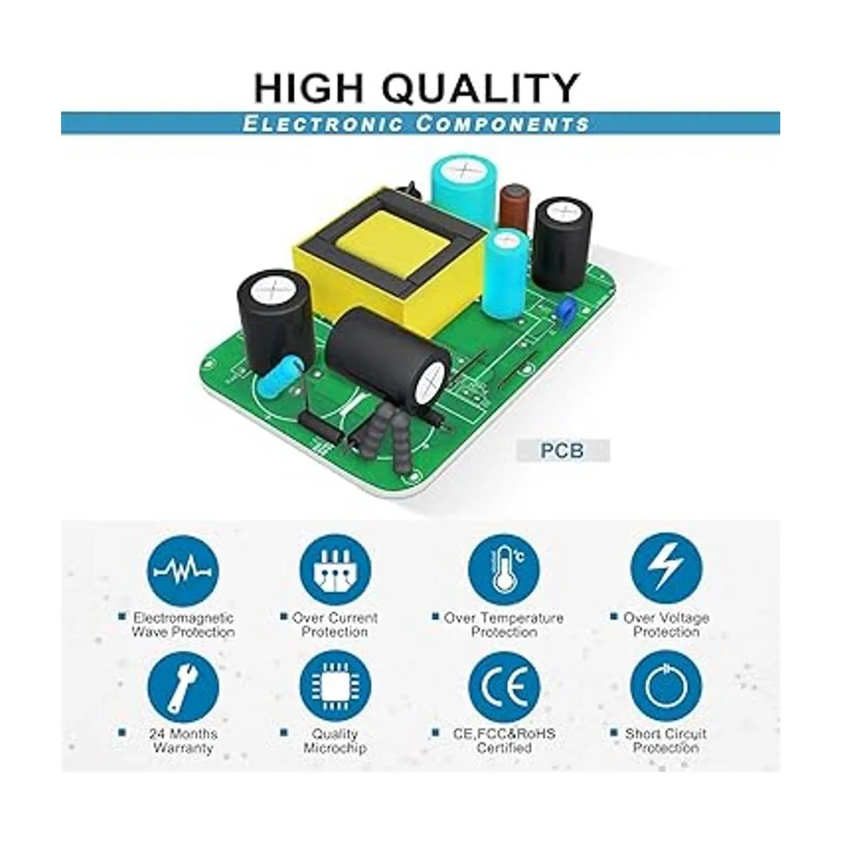 PwrON Adaptador de CA a CC compatible con Sony SRSXB40_3