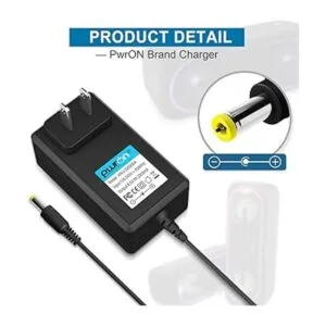 PwrON Adaptador de CA a CC compatible con Sony SRSXB40_2