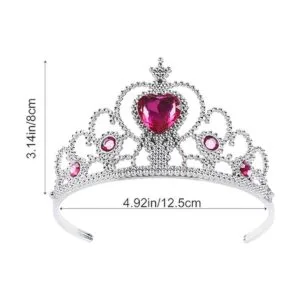 Juego de diadema de corona de tiara de princesa juego de_6