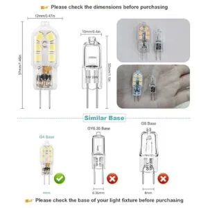Bombilla LED G4 AMAZING POWER de 12 V JC G4 Bi Pin Bulb_3