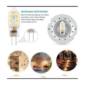 Bombilla LED G4 AMAZING POWER de 12 V JC G4 Bi Pin Bulb_2