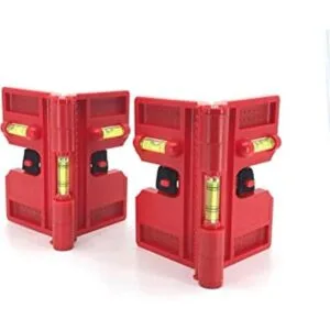 Ding King Nivel de poste magnético 2 unidades