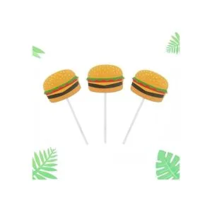 Morndew 24 piezas Hamburger barbacoa queso hamburguesa_4