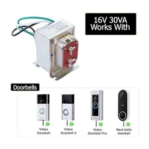 Endurance Pro Transformador de timbre de 16 V y 30 VA