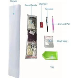 DIY 5D Diamond Painting by Number Kits Crystal Rhinestone