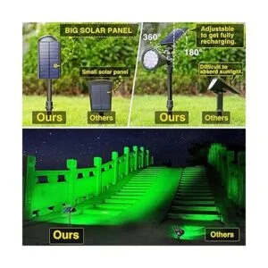 Luces solares para exteriores impermeables 9 modos de_5