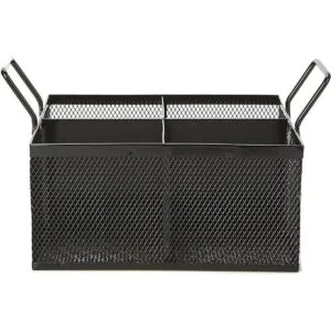 Mind Reader Meshsq4blk 4 secciones de malla Caddy