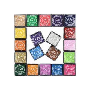 Gtlzlz Almohadillas de tinta para los dedos para niños_2