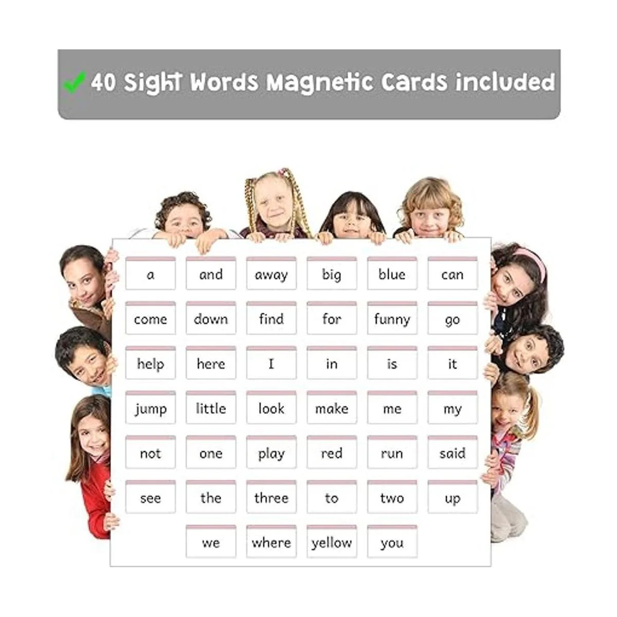 Attractivia Sight Words Tarjetas magnéticas_4