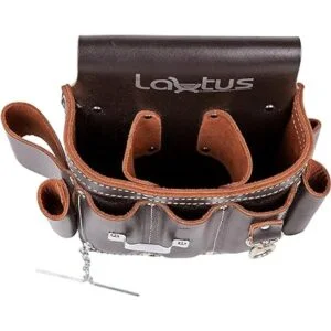 LAUTUS Bolsa de herramientas de cuero de grano_3