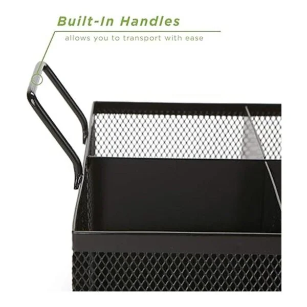 Mind Reader Meshsq4blk 4 secciones de malla Caddy