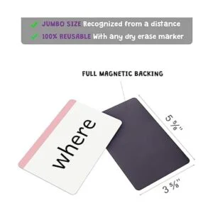 Attractivia Sight Words Tarjetas magnéticas_3