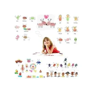 Gtlzlz Almohadillas de tinta para los dedos para niños_5