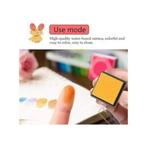 Gtlzlz Almohadillas de tinta para los dedos para niños_3