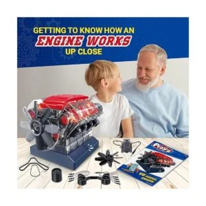 El kit de construcción de motor de combustión V8 de Playz_6