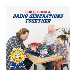 El kit de construcción de motor de combustión V8 de Playz_4