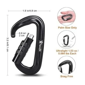 Favofit Clips de mosquetón de bloqueo automático paquete_2