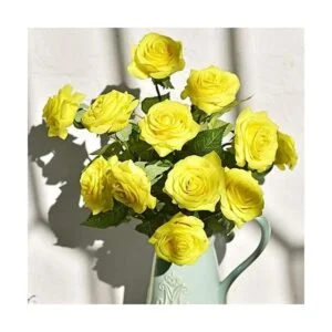 FiveSeasonStuff Rosas falsas flores de boda flores_3