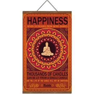 Arte de pared de Buda decoración zen impresa en lienzo
