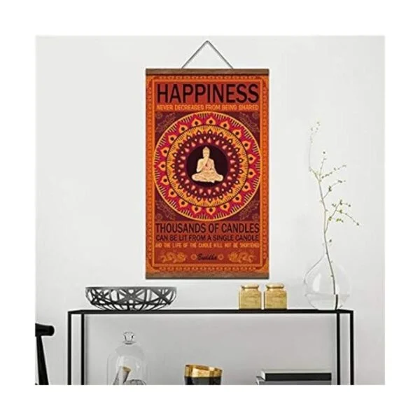 Arte de pared de Buda decoración zen impresa en lienzo