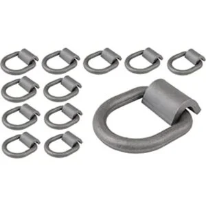 Mytee Products Paquete de 12 anillos en D forjados de 12_1