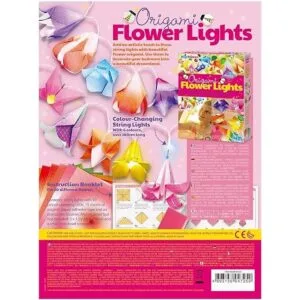 4M Kidzmaker Kit de luces de flores de origami