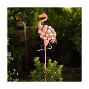 Homeimpro Luces solares de jardín luces de metal para_3