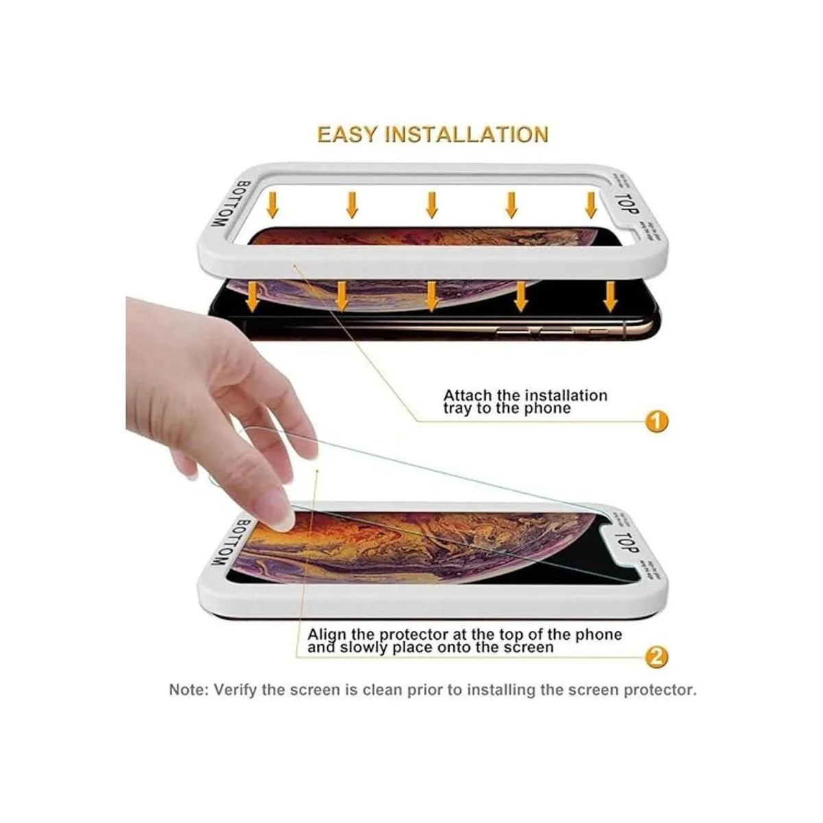 Paquete de 2 Supershieldz diseñado para Apple iPhone 11_2