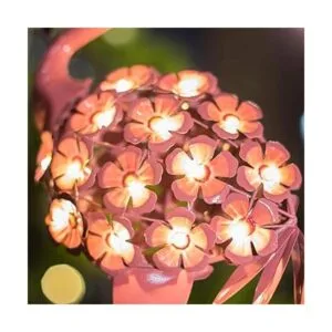 Homeimpro Luces solares de jardín luces de metal para_6