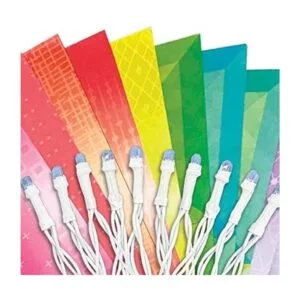 4M Kidzmaker Kit de luces de flores de origami