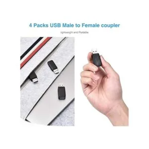 ELUTENG USB acoplador macho a hembra 3 paquetes USB 3.0_6