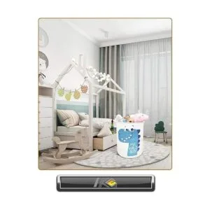 HKEC Cesta de almacenamiento plegable e impermeable de 50