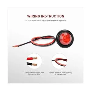 Nilight TL04 10 luces LED redondas de 34 pulgadas LED_5