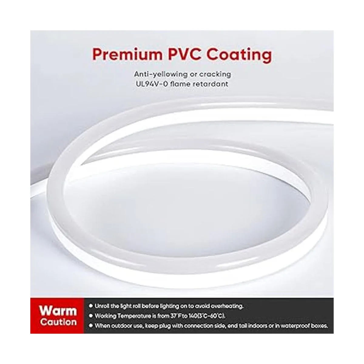 Shine 2835 Cuerda de luces LED neón decorativas 110 V_4