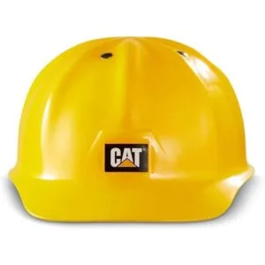 Camión volquete de construcción para gatos con sombrero