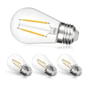 Bombillas LED de repuesto de 2 W S14 paquete de 4_1